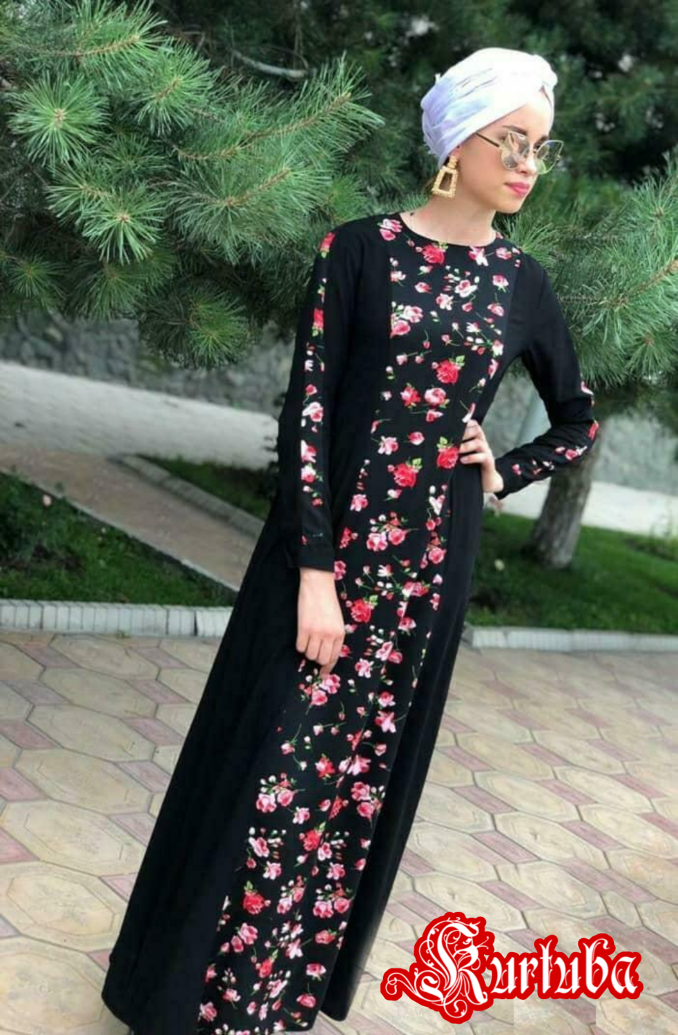 Rose (cotton, black)