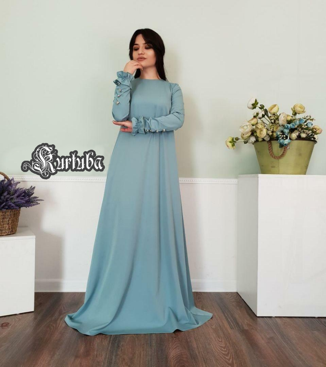 Abaya Dress Green Rima