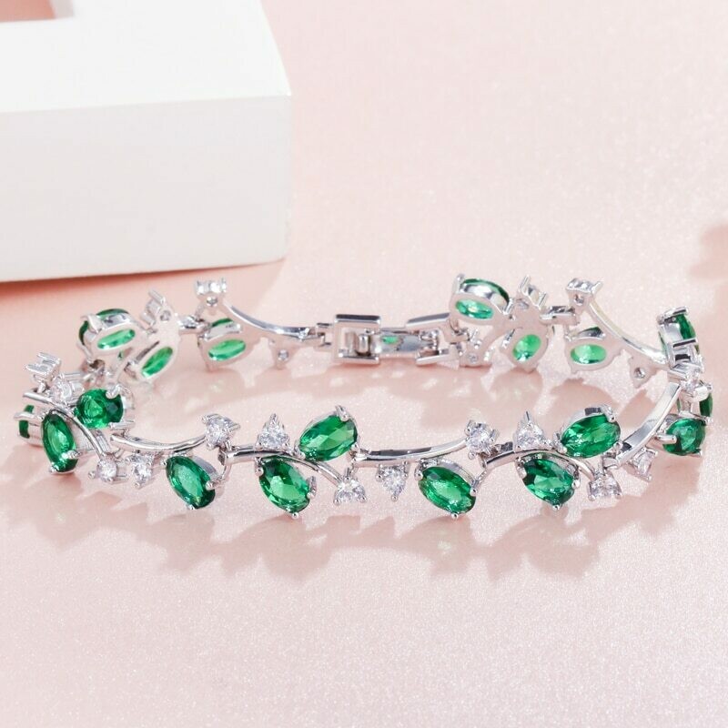 Silvered Bracelet, Cristal Shik