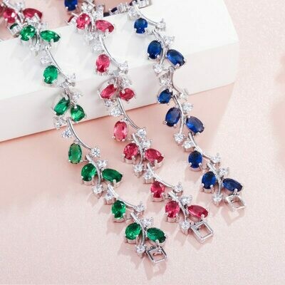 Silvered Bracelet, Cristal Shik