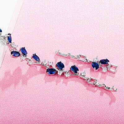 Silvered Bracelet, Cristal Shik