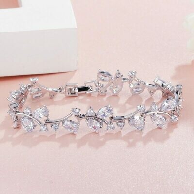 Silvered Bracelet, Cristal Shik