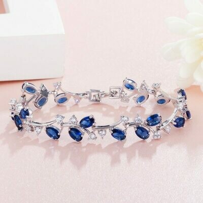 Silvered Bracelet, Cristal Shik