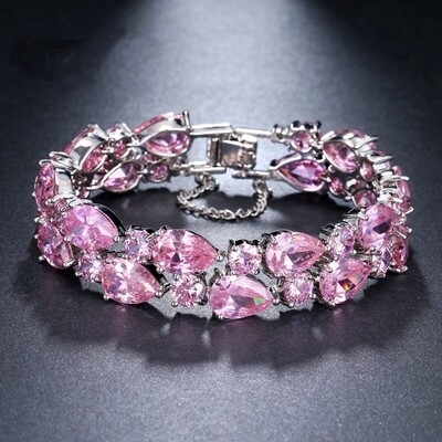 Silvered Bracelet, Cristal Shik