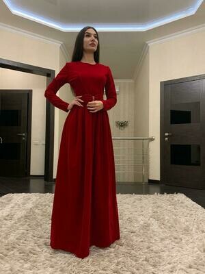 Eleanor (velvet, red)