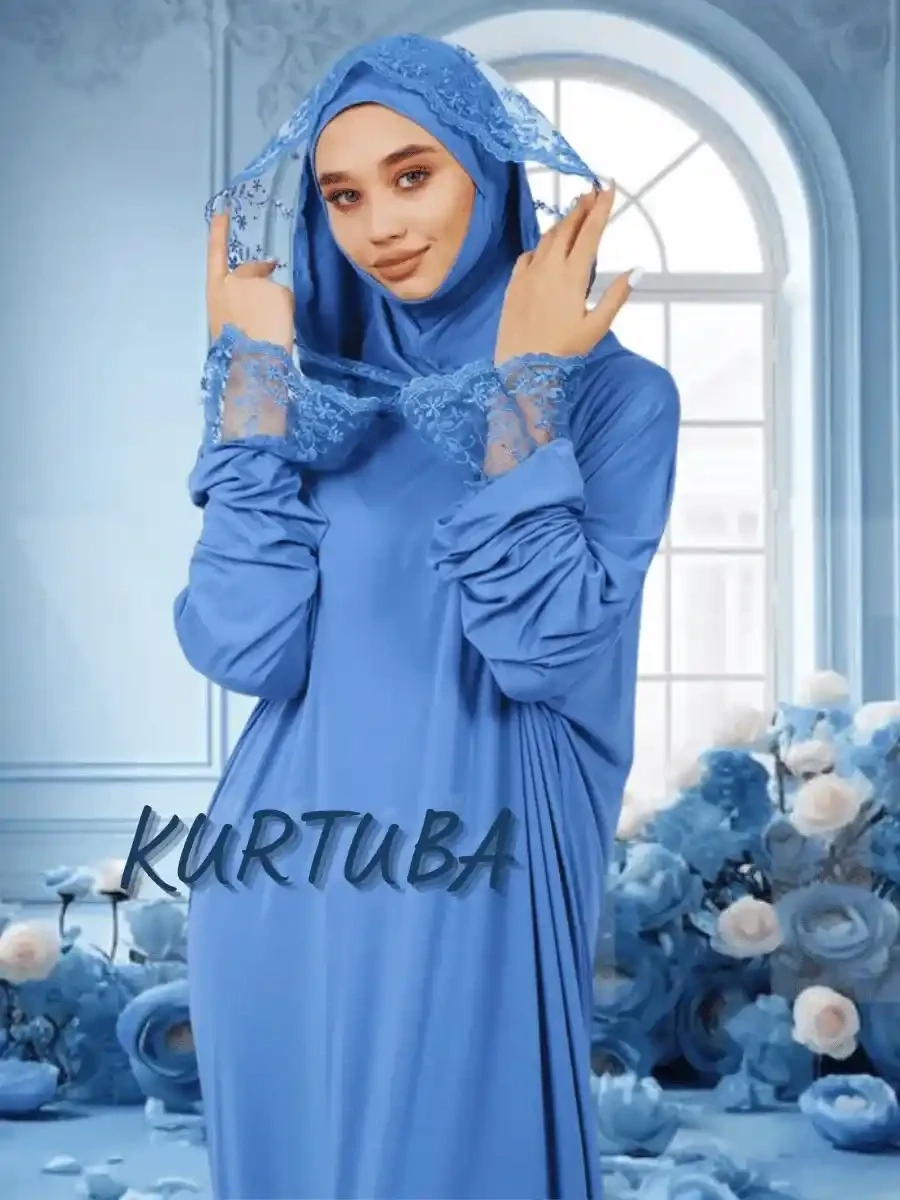 Prayer Abaya Blue Sky Rayhana