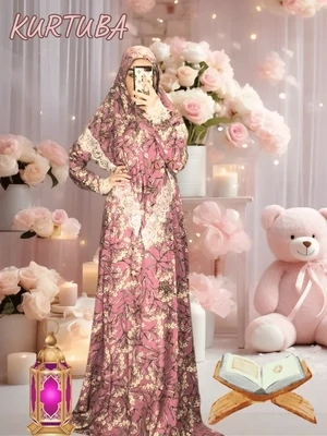 Abaya With Scarf For Girls Rano