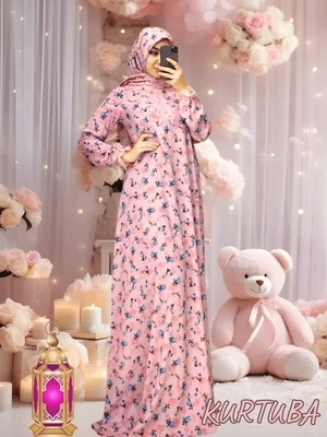 Abaya With Scarf For Girls Rano