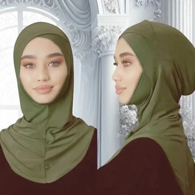 Under Scarf Cap - Ninja Hijab - Khaki