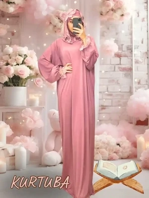 Prayer Dress Pink Powder Zaynab