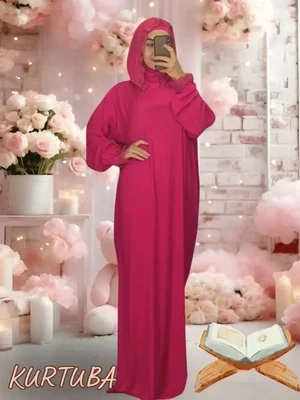 Prayer Dress Pink Fuchsia Zaynab
