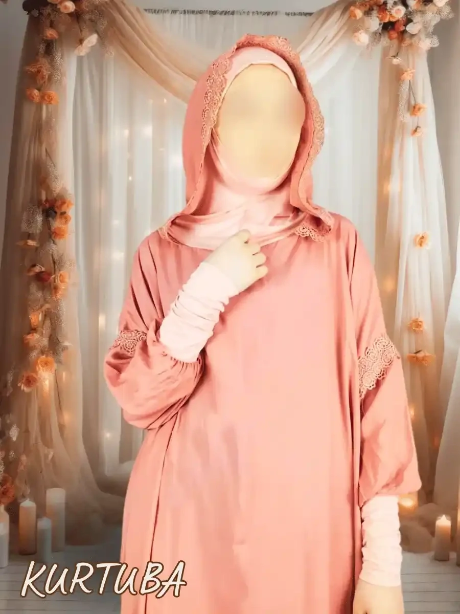 Prayer Dress Pink Hind