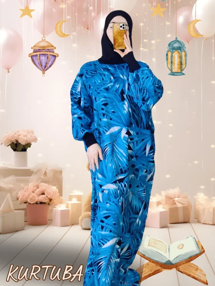 Prayer Dress Blue Hafsa