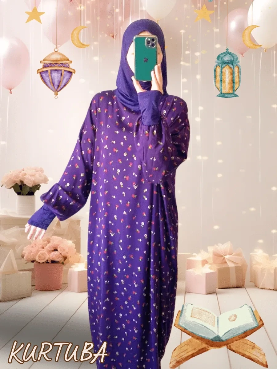 Prayer Dress Mauve Hafsa