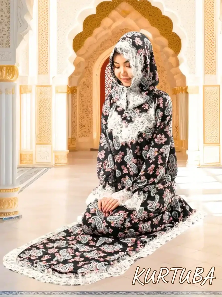 Dress with carpet Lamis
