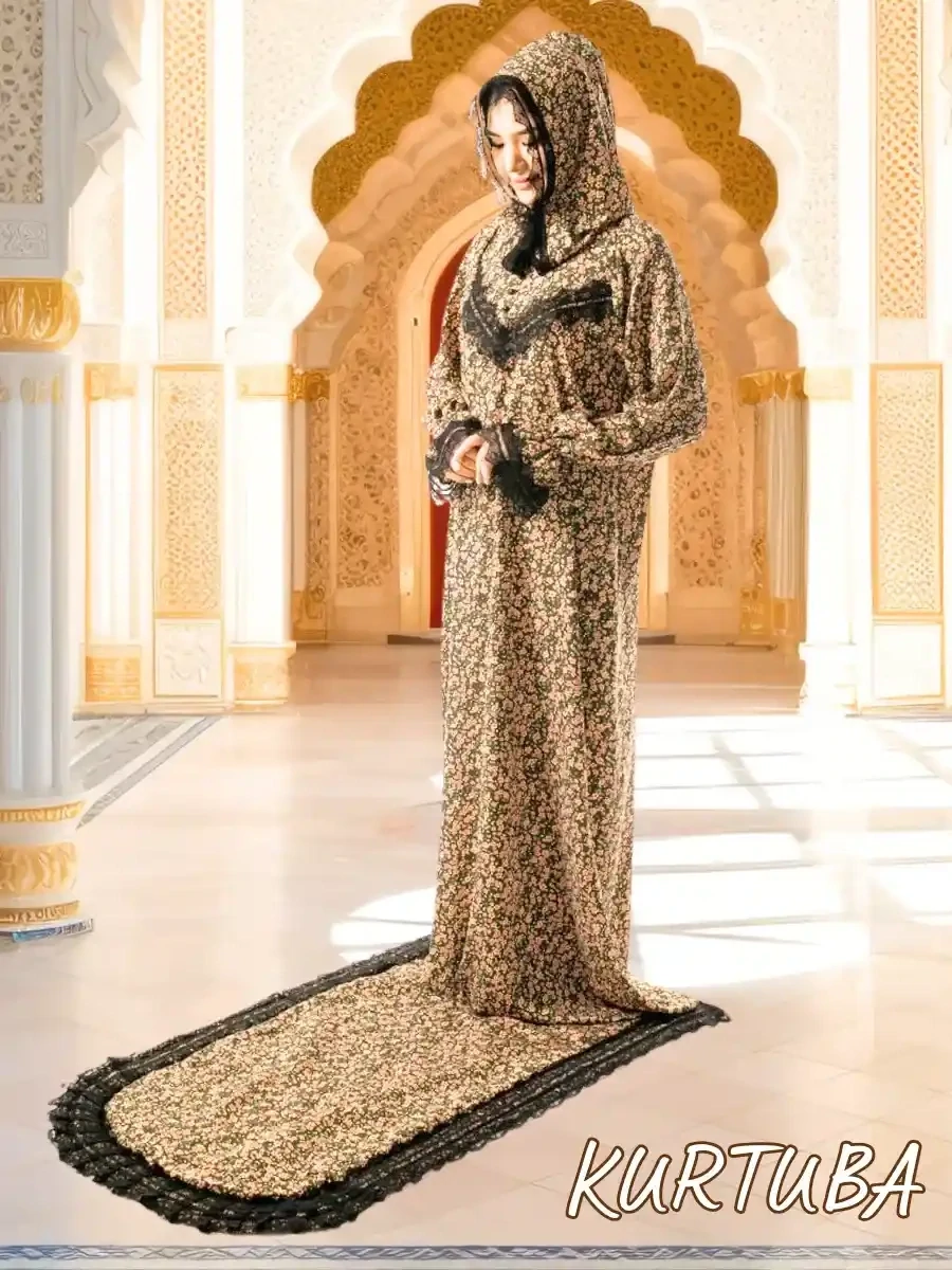 Dress with carpet Lamis