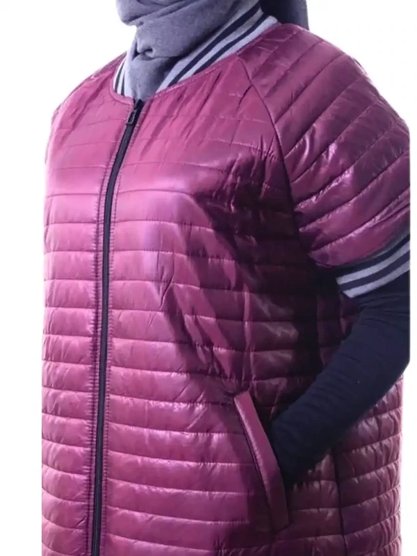 Sleevelesst Jacket Burgundy