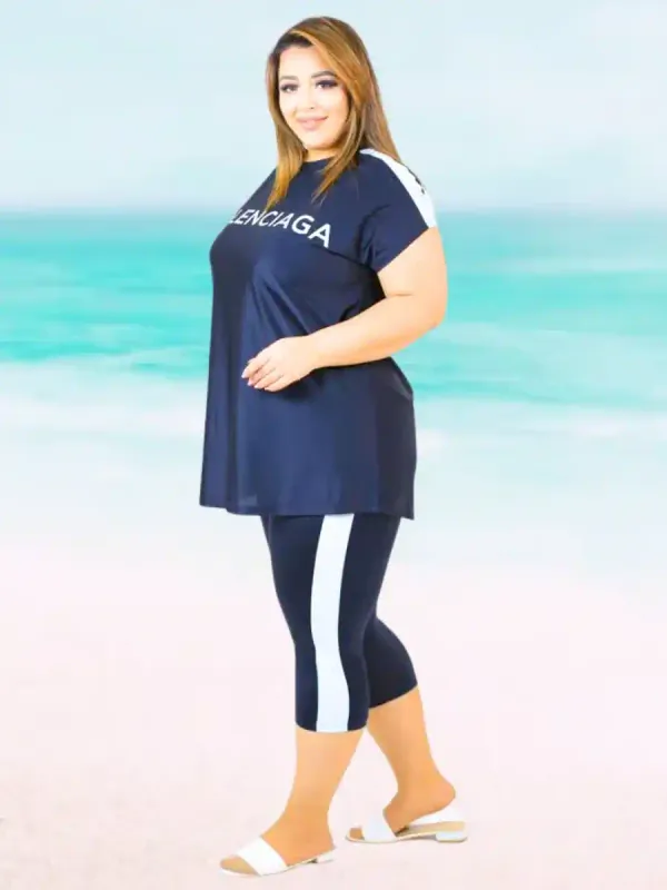Maillot de bain Noir Taille Plus