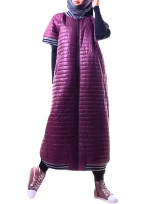 Sleevelesst Jacket Burgundy