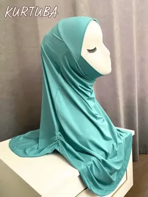 Instant Hijab Ready to Wear - Green Mint - Sumaya Collection