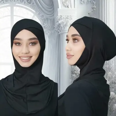 Under Scarf Cap - Ninja Hijab - Black