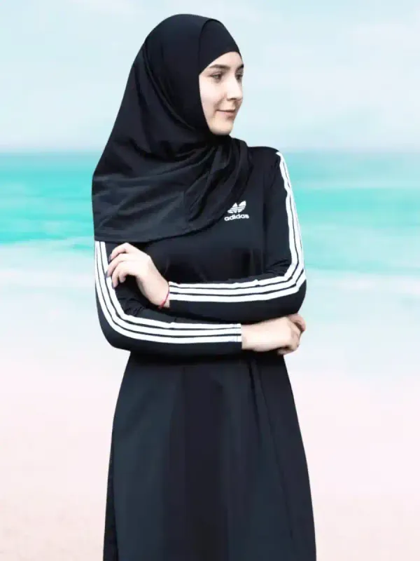 Maillot de bain Noir Burkini Adidas