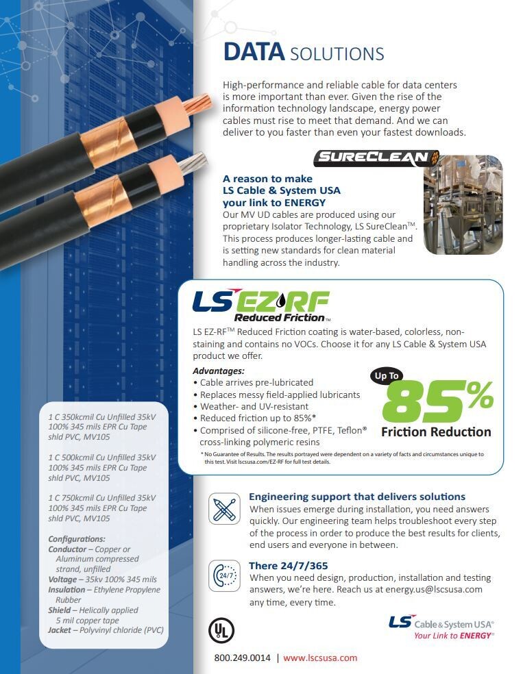 Cable Market - Data Centers