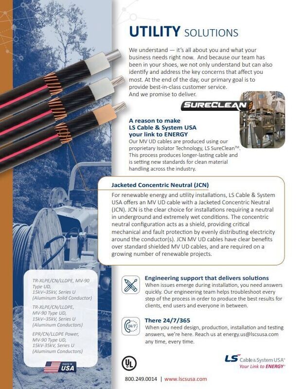 Cable Market - Utilities