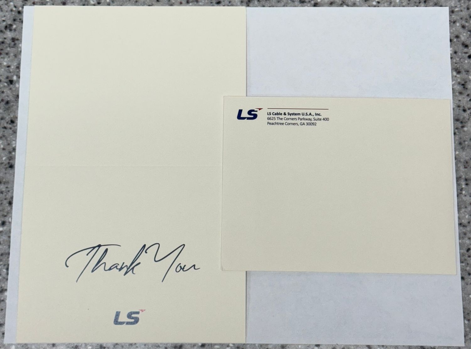 LS Thank You Cards