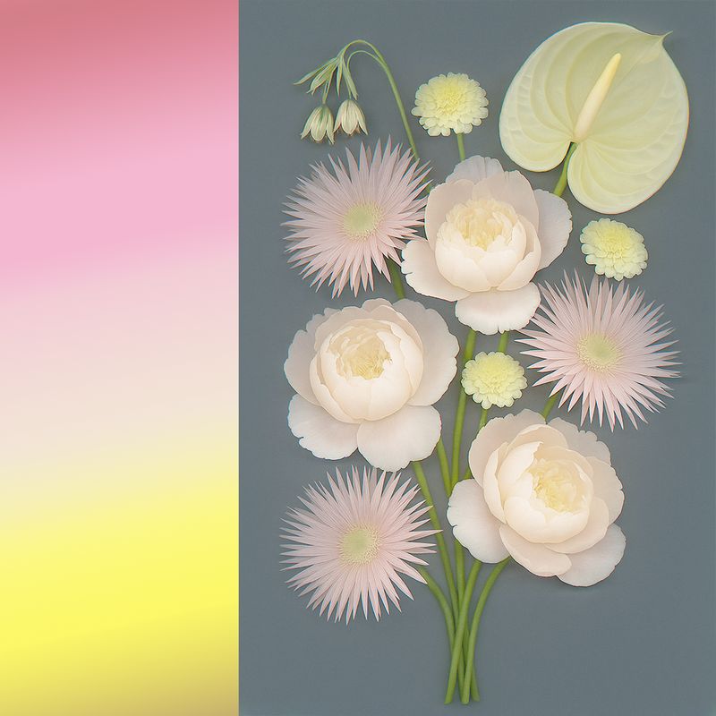 MDAY "Pink Lemonade" Arrangement with Peony