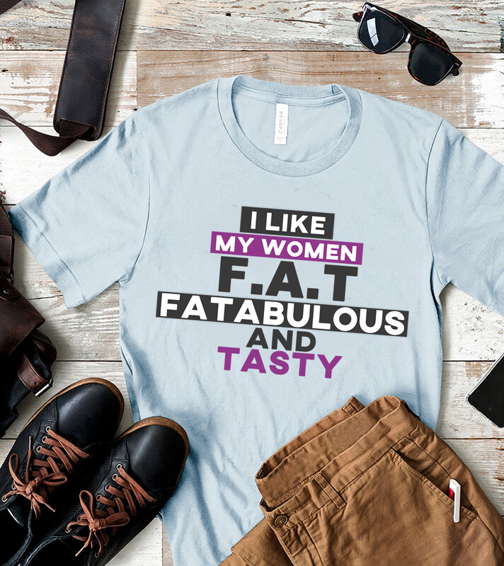 "FAT & TASTY" MEN'S T-SHIRT