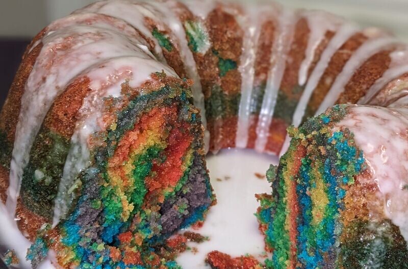 Rainbow Pride Cake