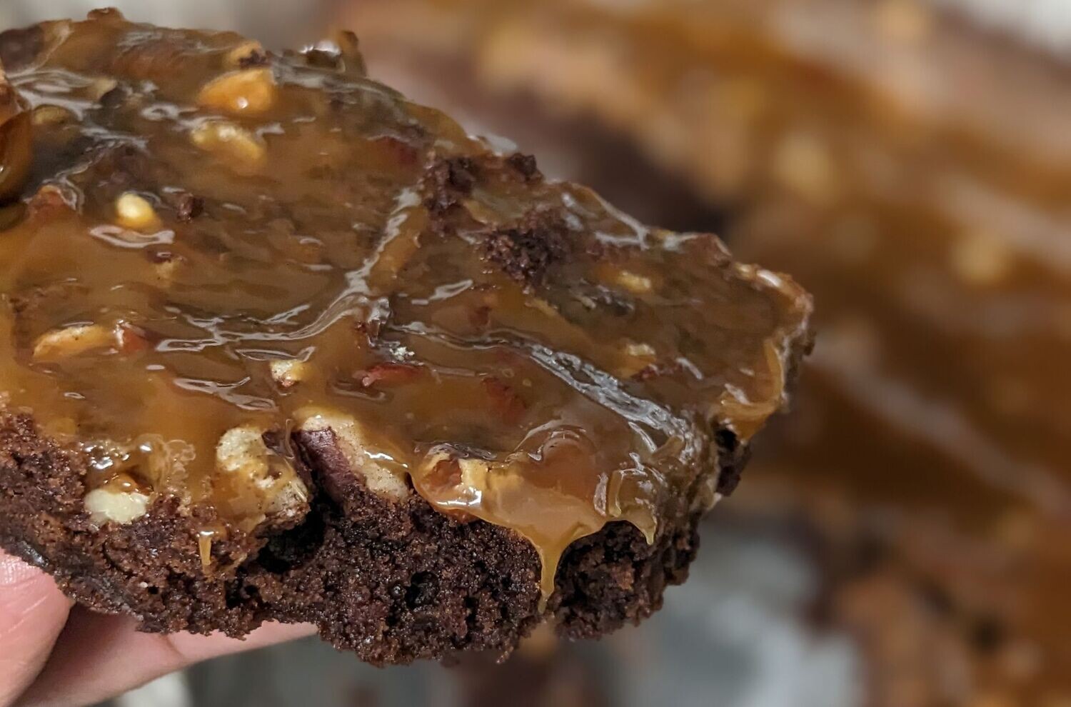 Caramel Pecan Brownies