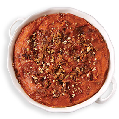 HoneyBaked-Maple Sweet Potato Soufflé (4-6 servings)