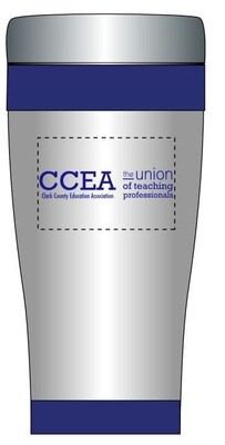 CCEA Steel Tumbler with Color Trim