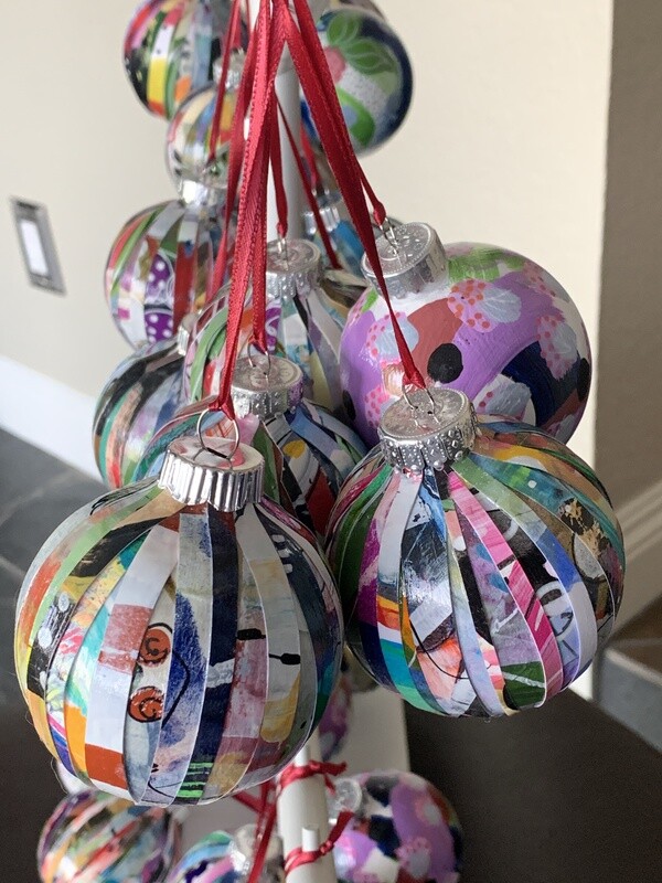 A Sliver of Cheer Ornaments