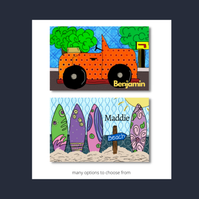Personalized Placemats