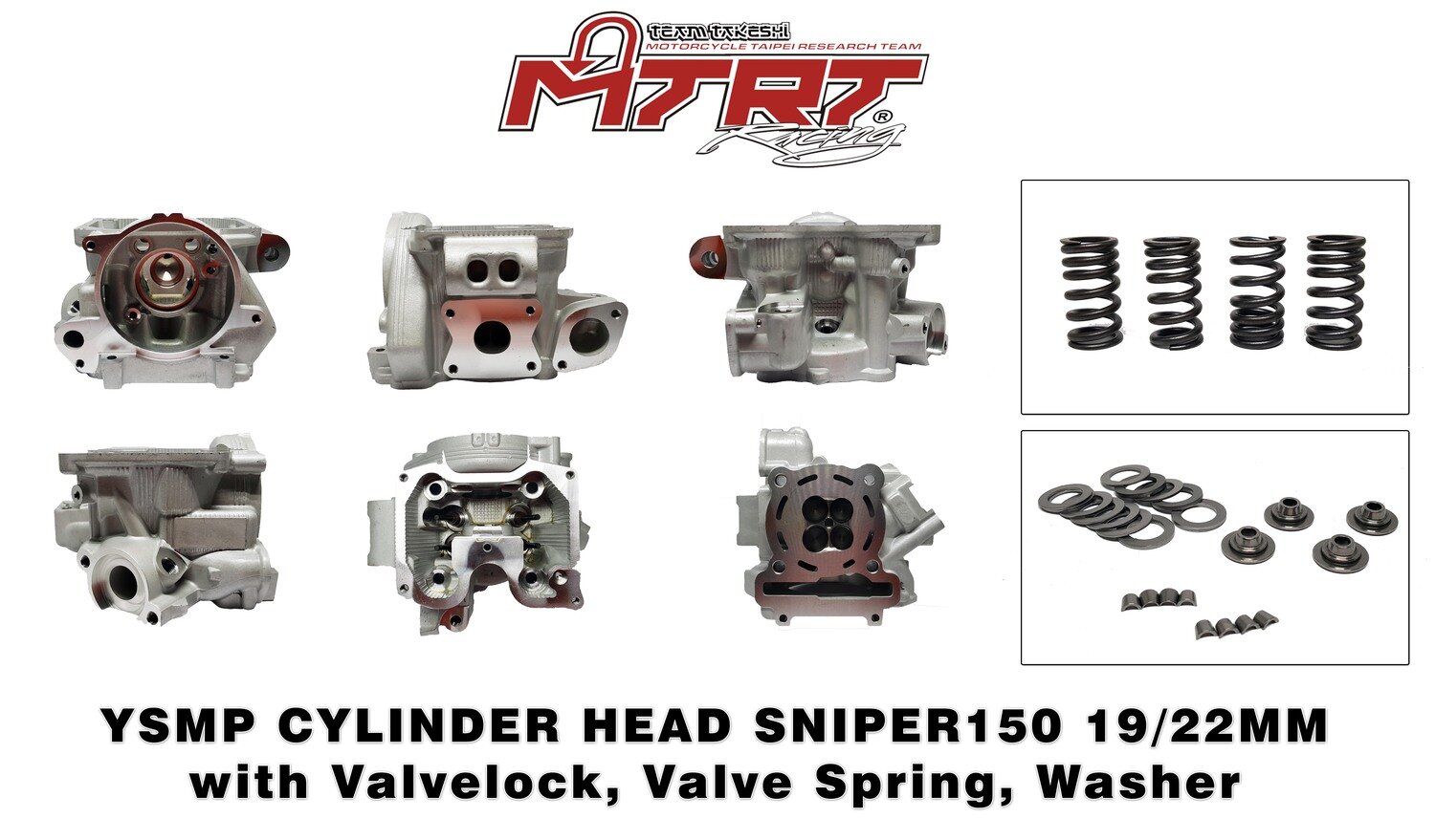 CYLINDER HEAD SNIPER150 19/22mm YSMP