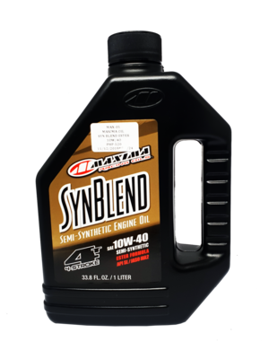 MAXIMA OIL 4T SEMI-SYNTHETIC 10W/40 1LITER