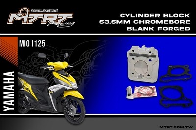 BLOCK MIOi125 (2PH) 53.5mm Chromebore Blank Forged MTRT