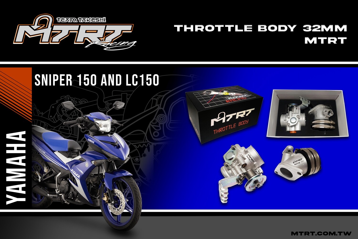 32MM THROTTLE BODY MXKING/LC150