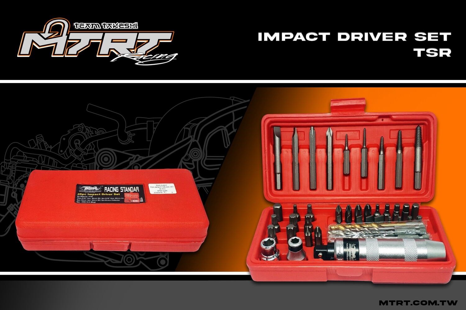 TSR IMPACT DRIVER SET