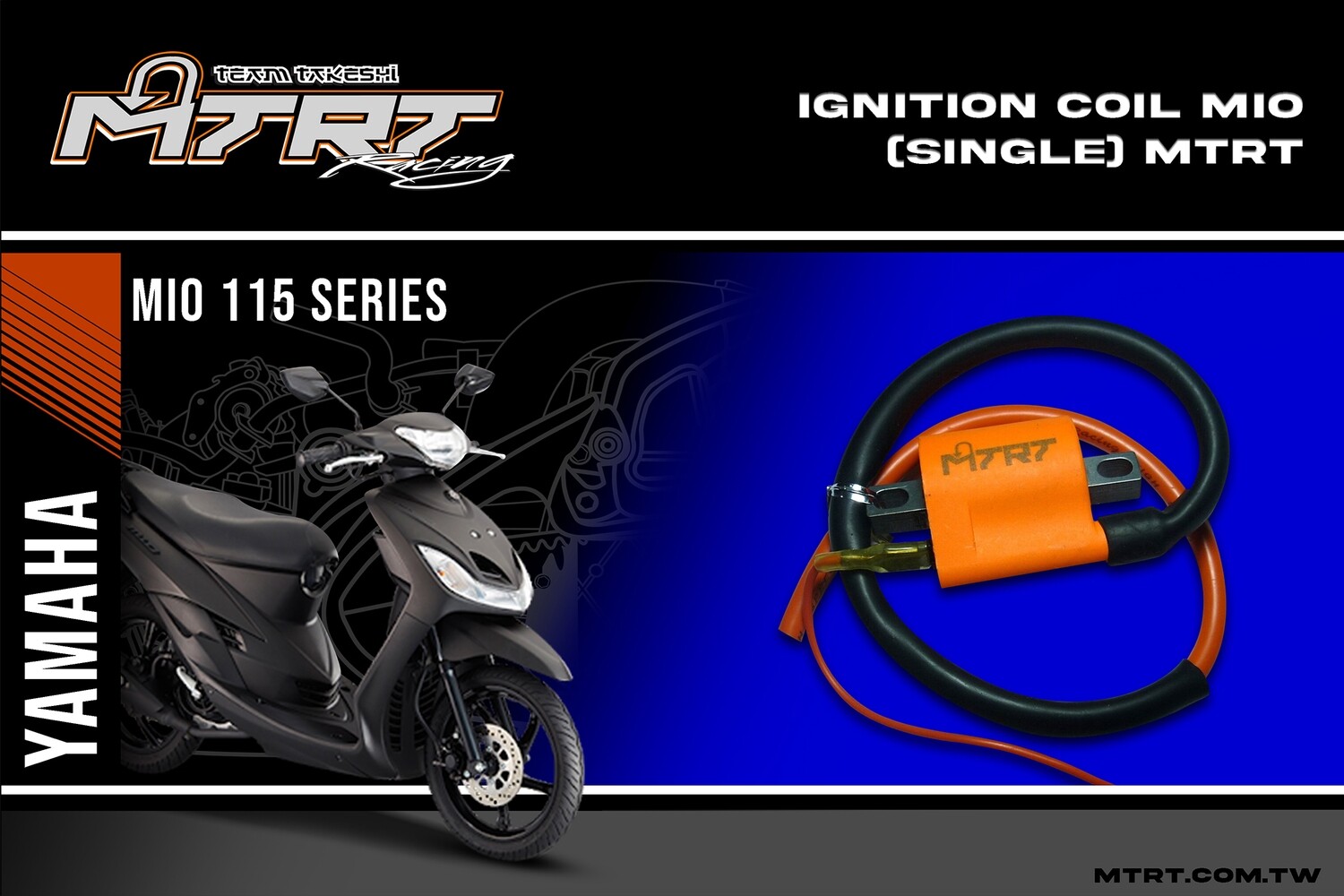 IGNITION COIL MIO (single) MTRT
