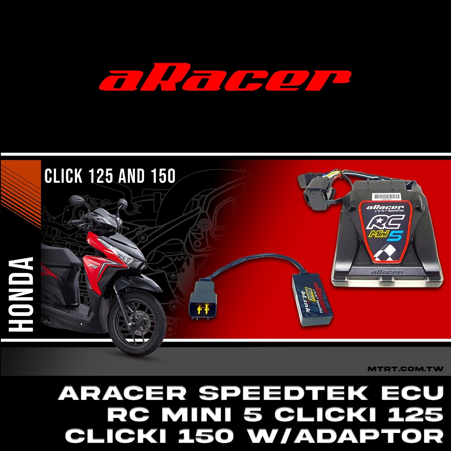 ARACER speedtek ECU RC Mini 5 CLICKi125 CLICKi150
