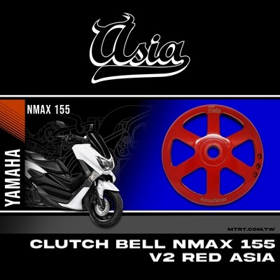 CLUTCH BELL V2 NMAX RED ASIA