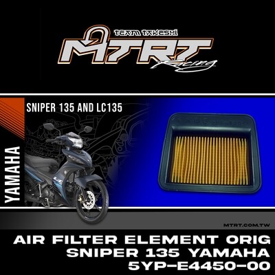 AIR FILTER ELEMENT Original. SNIPER 135 YAMAHA 5YP-E4450-00