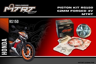 PISTON  KIT RS150 Sonic150  62MM Forged  4V MTRT