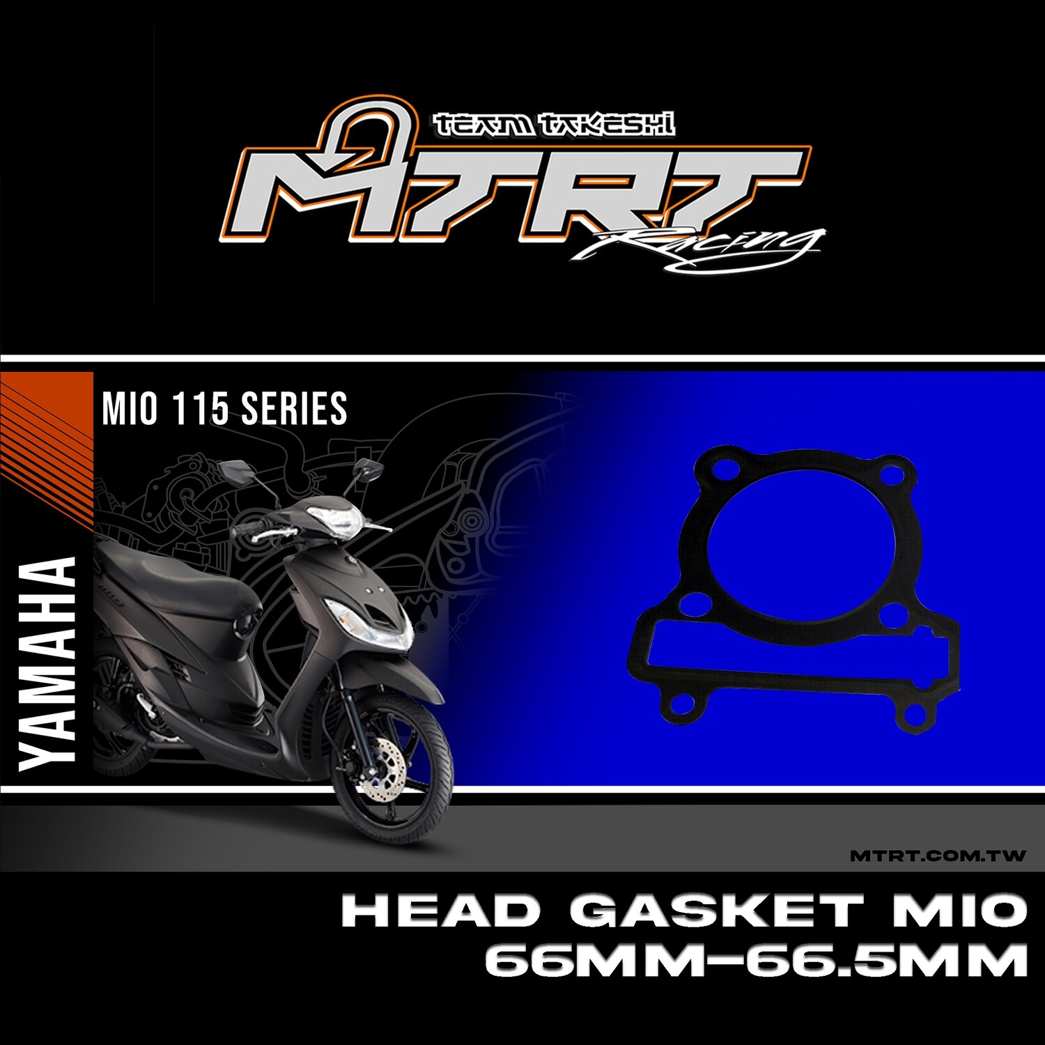 HEAD GASKET  MIO 66mm-66.5 mm SHENGE E