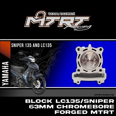 BLOCK LC135/SNIPER  63mm chromebore  FORGED MTRT