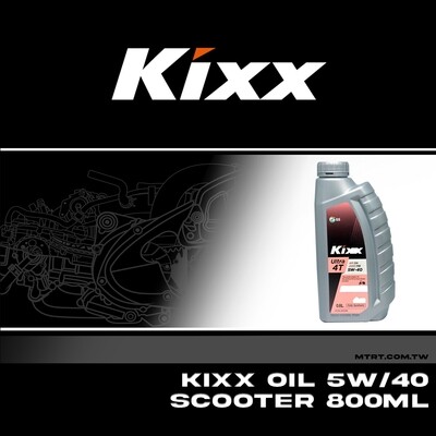 KIXX OIL 5W40 SCOOTER 800ML